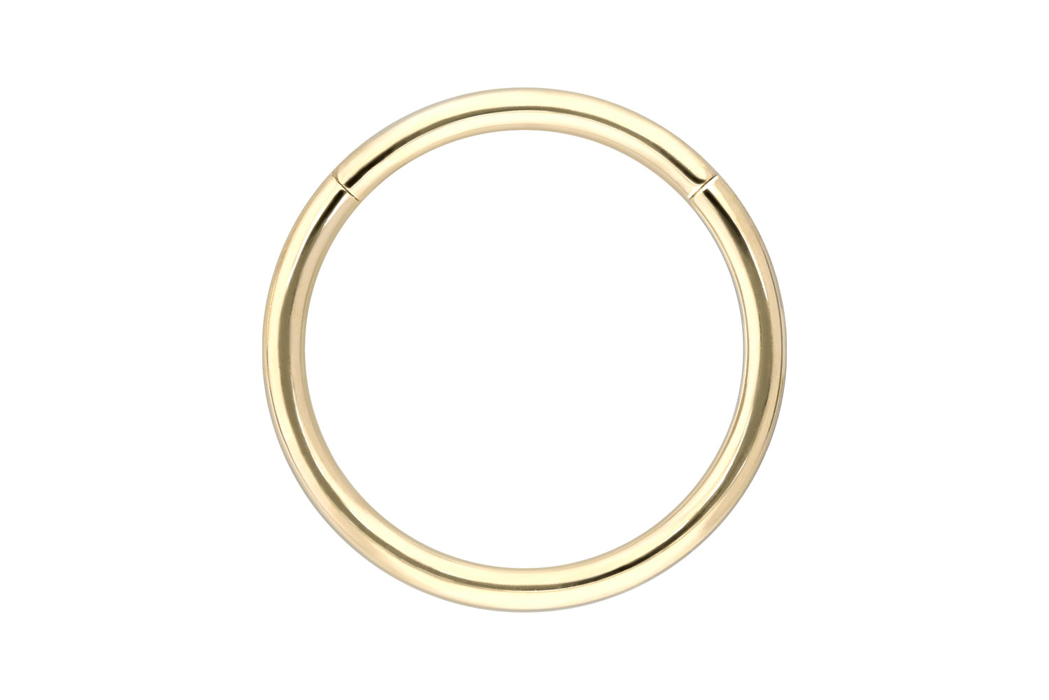 14/18 Karat Gold Segmentring Clicker Piercing